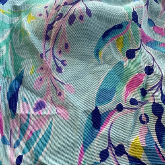 Lilly Pulitzer NWT Kaylene Short in Blue Oasis - Picture 6 of 6